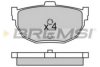 BREMSI BP2447 Brake Pad Set, disc brake